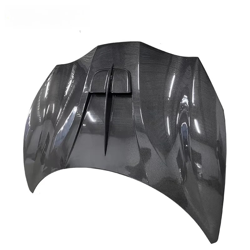 Light Weight MS Style Carbon Fiber Front Hood Front Bonnet for 488